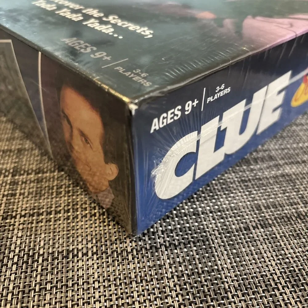 NEW CLUE Seinfeld Collector's Edition Board Game (Who Knocked Newman) New Sealed